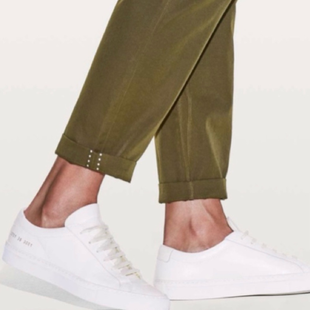 lululemon athletica Olive Green Straight-Leg Pants - Picture 16 of 16